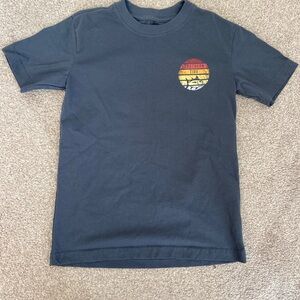 Southern Tide Navy Kids Tee with Colorful Logo